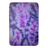 Tie Dye tinten van Paarse & Blauw Badmat (Voorkant Verticaal)