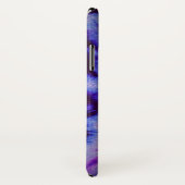 Tie Dye tinten van Paarse & Blauw Case-Mate iPhone Case (Achterkant / rechts)