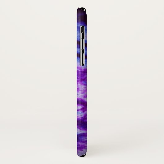 Tie Dye tinten van Paarse & Blauw Case-Mate iPhone Case (Achterkant/links)
