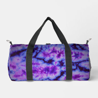 Tie Dye tinten van Paarse & Blauw Plunjezak
