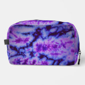 Tie Dye tinten van Paarse & Blauw Toilettasje (Voorkant)