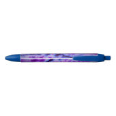 Tie Dye tinten van Paarse & Blauw Zwarte Inkt Pen (Achterkant)