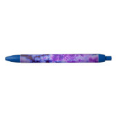 Tie Dye tinten van Paarse & Blauw Zwarte Inkt Pen (Voorkant)