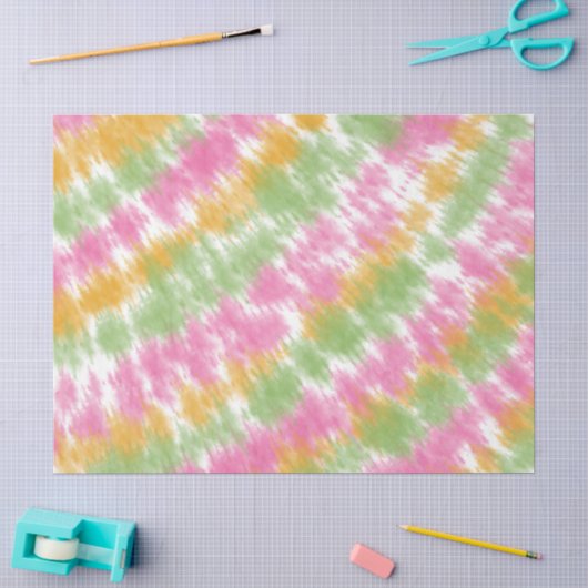 Tie Dye Tissuepapier (Craft)