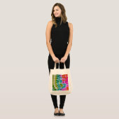 Tie Dye Tote Bag (Voorkant (model))