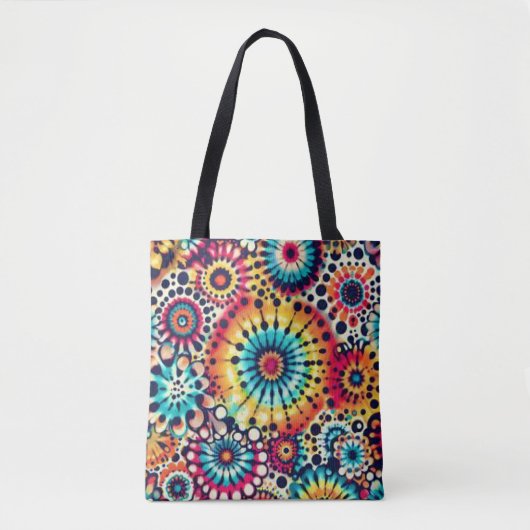 Tie Dye Tote Bag (Voorkant)