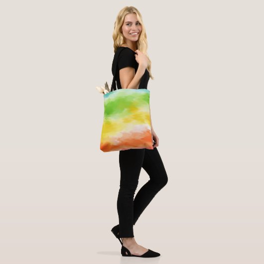 Tie Dye Tote Bag (Op model)