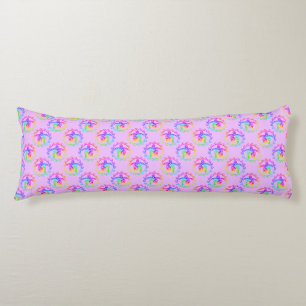 Tie Dye Tribal Turtle Moari Sun Pink Lichaamskussen