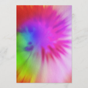 Tie Dye-uitvindingen Kaart