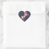 Tie Dye Unicorn Classic Round Sticker (Tas)