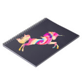 Tie Dye Unicorn Notitieboek (Linkerzijde)