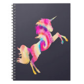 Tie Dye Unicorn Notitieboek (Voorkant)