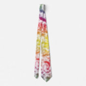 Tie Dye Vibrant Squiggle Stropdas (Achterkant)