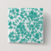 Tie Dye Vierkante Button 5,1 Cm (Voorkant)