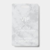 Tie Dye VIP Festival Event Identiteit Design Badge (Achterkant)