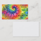 Tie dye visitekaartje (Voorkant / Achterkant)