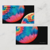 Tie Dye Visitekaartjes (Voorkant / Achterkant)
