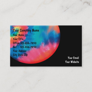 Tie Dye Visitekaartjes