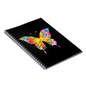 TIE DYE VLINDER NOTITIEBOEK (Rechterzijde)