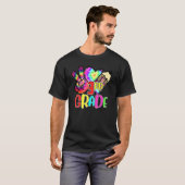 Tie Dye Vrede Liefde 3e Grade Leraar Student Terug T-shirt (Voorkant volledig)