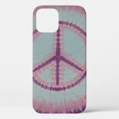 Tie Dye - Vredesbord - Paarse Case-Mate iPhone Case (Achterkant)