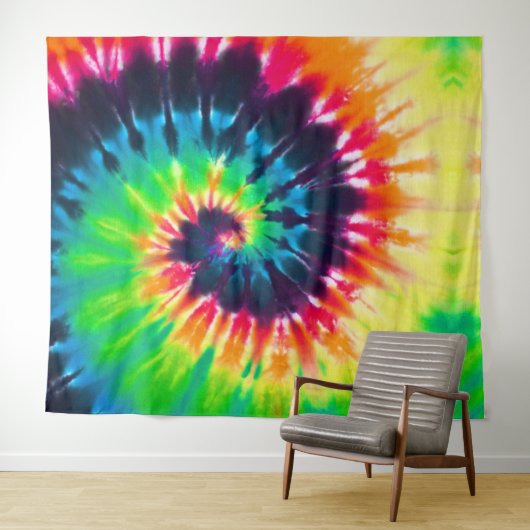 Tie Dye Wandkleed (In Situ (horizontaal))