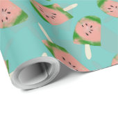 Tie Dye Watermeloen Ijslolly Cadeaupapier (Rol Hoek)