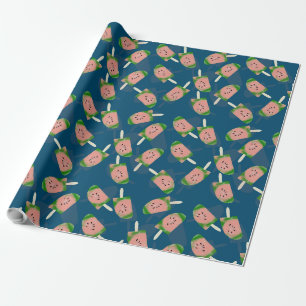 Tie Dye Watermeloen Ijslolly Cadeaupapier