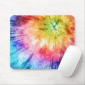 Tie Dye Waterverf Muismat (Met muis)