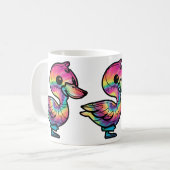 Tie Dye Wilde Eend Koffiemok (Voorkant links)