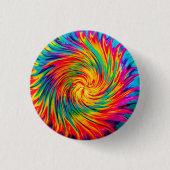 TIE DYE WIND ABSTRACT RONDE BUTTON 3,2 CM (Voorkant)