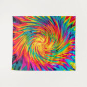TIE DYE WIND ABSTRACT WANDKLEED (Voorkant (horizontaal))