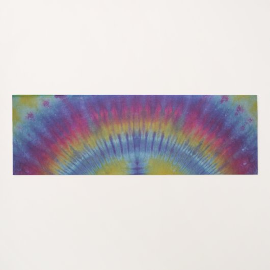 Tie Dye Yogamat (Achterkant (horizontaal))