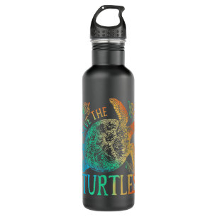 Tie Dye Zee Turtle, red de schildpadden, vrouwen e Waterfles