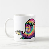 Tie Dye Zeeleeuw Koffiemok (Links)