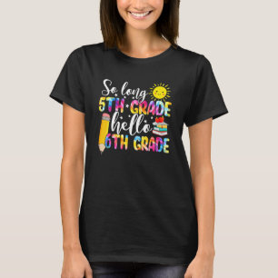 Tie Dye, zo lang als 5e graad Hallo 6e graad, eers T-shirt