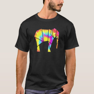 Tie Dye Zoo Animals Pet Adoption Party Natuur Elep T-shirt