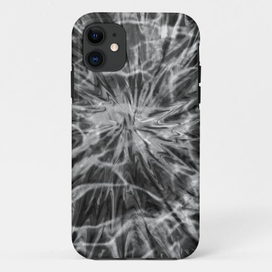 TIE DYE ZWART WIT Case-Mate iPhone CASE (Achterkant)