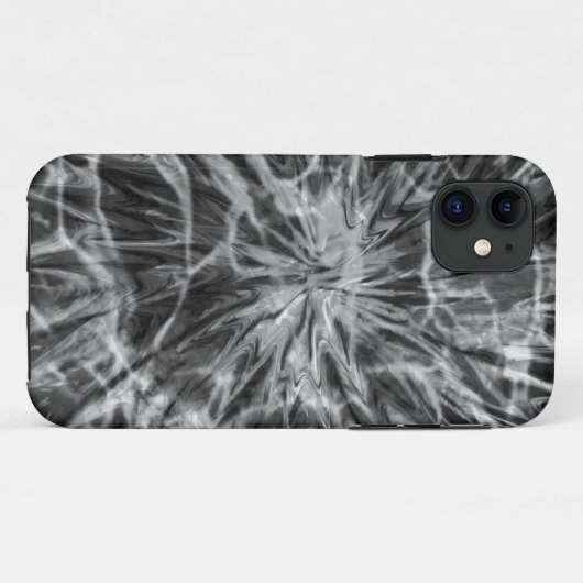 TIE DYE ZWART WIT Case-Mate iPhone CASE (Achterkant (horizontaal))