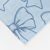 Tie Fleece Deken (Hoek)