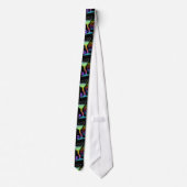TIE - GLAS HALF VOL STROPDAS (Achterkant)