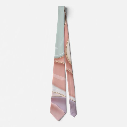 Tie in stylish abstract graphic stropdas (Voorkant)