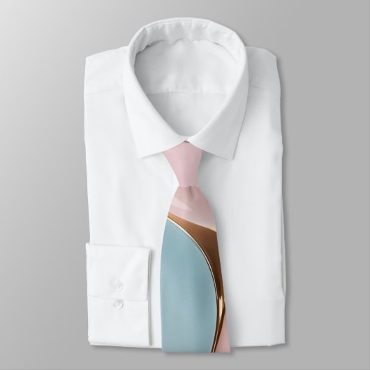 Tie in stylish abstract graphic stropdas (Gebonden)