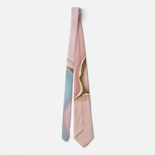 Tie in stylish abstract graphic stropdas (Achterkant)