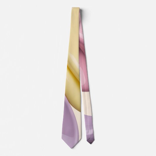 Tie in stylish abstract graphic stropdas (Voorkant)