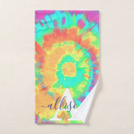 Tie kleurstof op maat bad handdoek