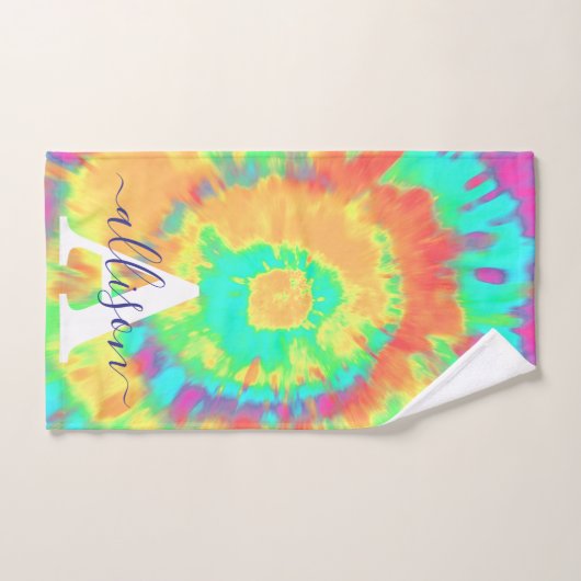 Tie kleurstof op maat bad handdoek (Handdoek)