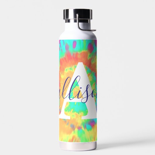 Tie kleurstof op maat waterfles (Links)