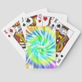 Tie-kleurstofafspeelkaarten Pokerkaarten