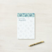 Tie-kleurstofpatroon van krabben | Jouw namen toev Post-it® Notes (Op bureau)